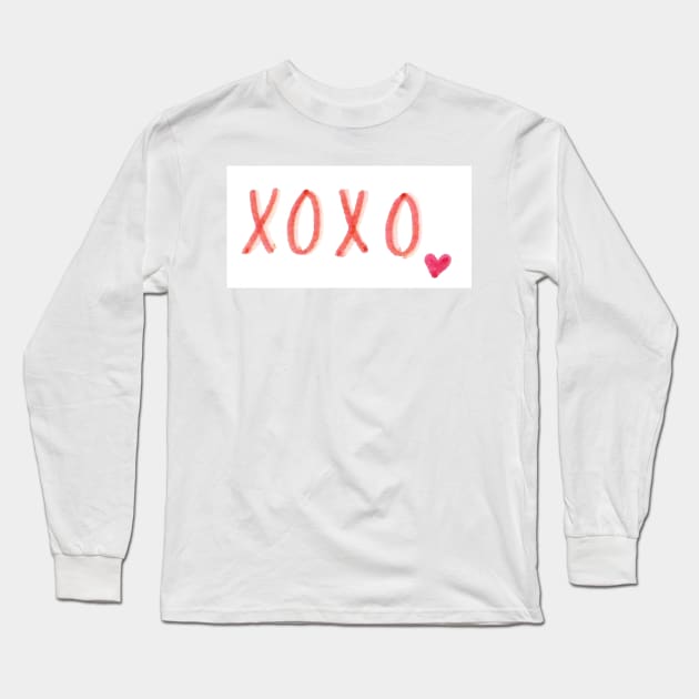 xoxo Long Sleeve T-Shirt by nicolecella98